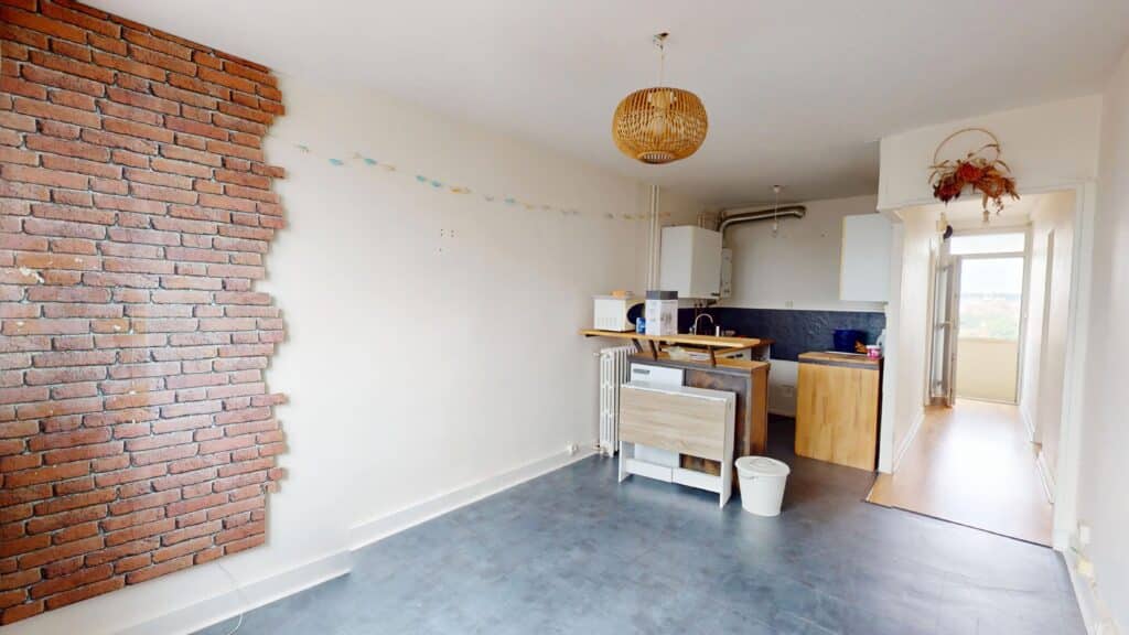Vente Appartement T3 - Loggia - Toulouse Saint-Cyprien avec emplacement moto/vélo