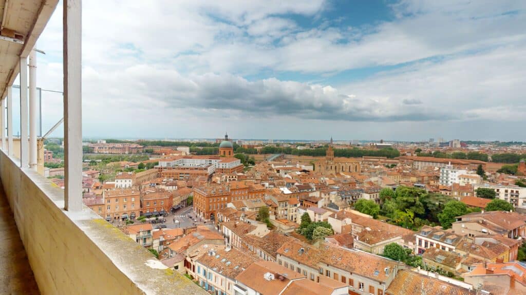 Vente Appartement T3 - Loggia - Toulouse Saint-Cyprien avec emplacement moto/vélo