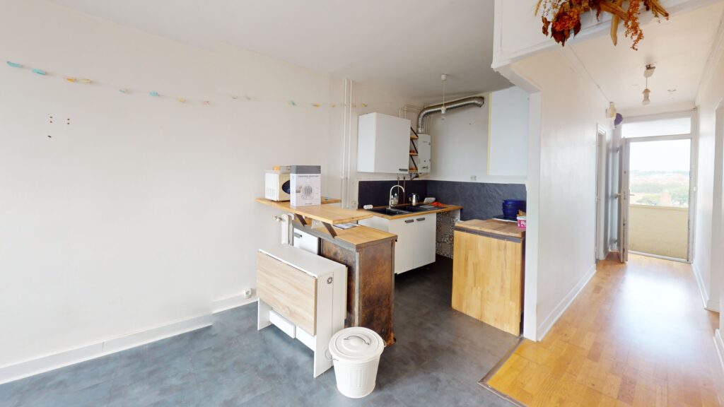 Vente Appartement T3 - Loggia - Toulouse Saint-Cyprien avec emplacement moto/vélo