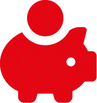 orpi amplitude picto tirelire rouge