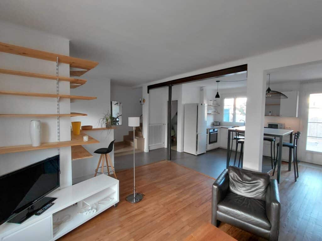 Toulouse Croix Daurade - Maison meublée À Louer 86 m² avec jardin piscine garage