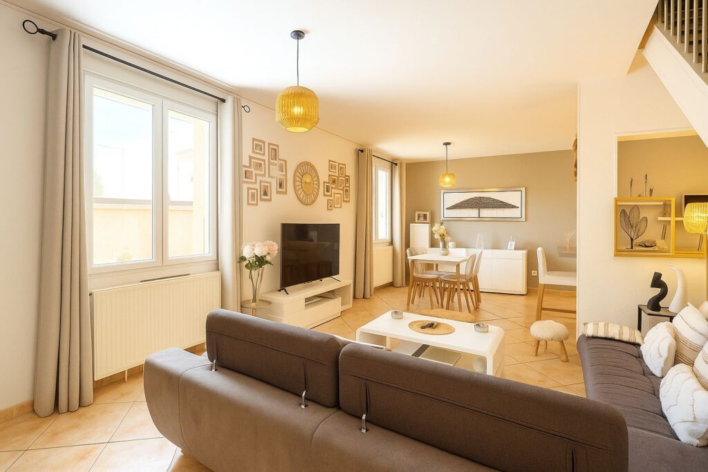 SUD CROIX DE PIERRE LYCEE GALLIENI Maison T6 avec garage jardin et piscine