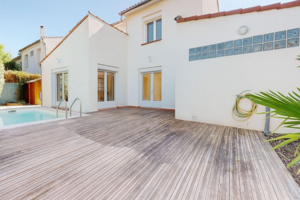 Maison familiale T4/5 avec piscine et grand garage – secteur Croix-Daurade / Roseraie