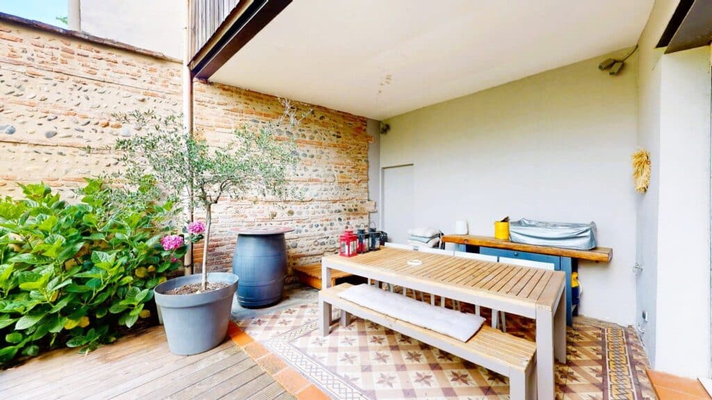 RARE – Toulousaine de charme – Garage, extérieur et combles aménageables – Saint-Cyprien / Patte d’Oie