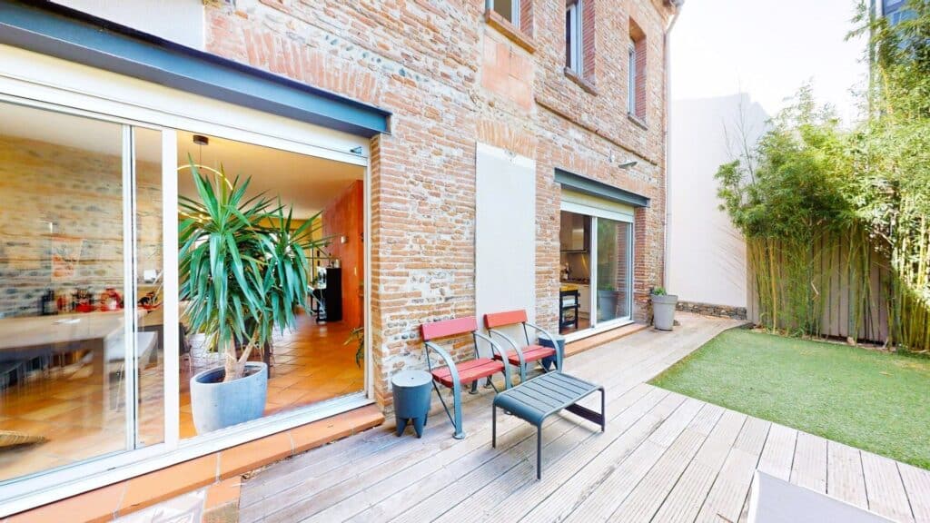 RARE – Toulousaine de charme – Garage, extérieur et combles aménageables – Saint-Cyprien / Patte d’Oie