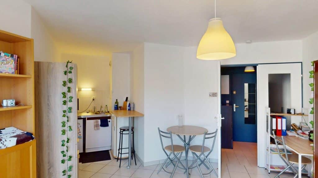 Toulouse, rue Vitet, studio de 24.60 m² À Vendre avec cave