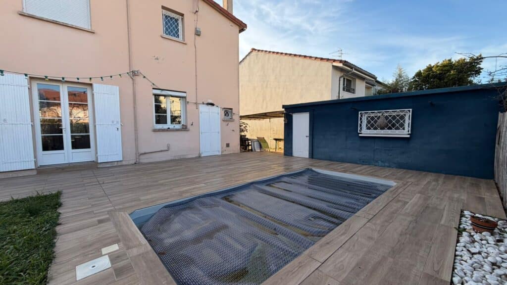 Toulouse Croix Daurade - Maison meublée À Louer 86 m² avec jardin piscine garage