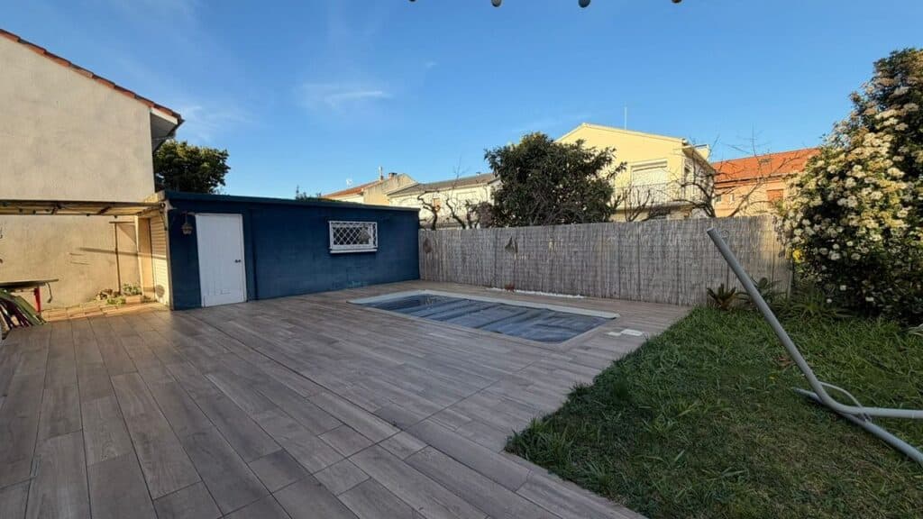 Toulouse Croix Daurade - Maison meublée À Louer 86 m² avec jardin piscine garage