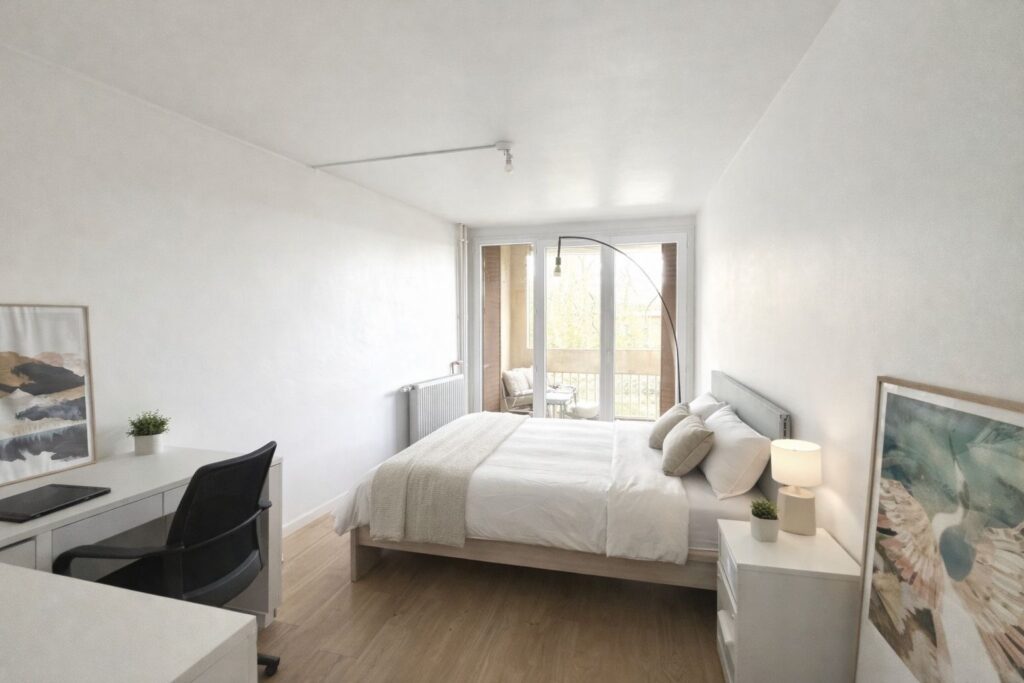 Appartement À Vendre T3 aux allées de Barcelone au 4 ème étage avec ascenseur