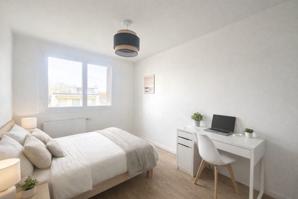 Appartement À Vendre T3 aux allées de Barcelone au 4 ème étage avec ascenseur