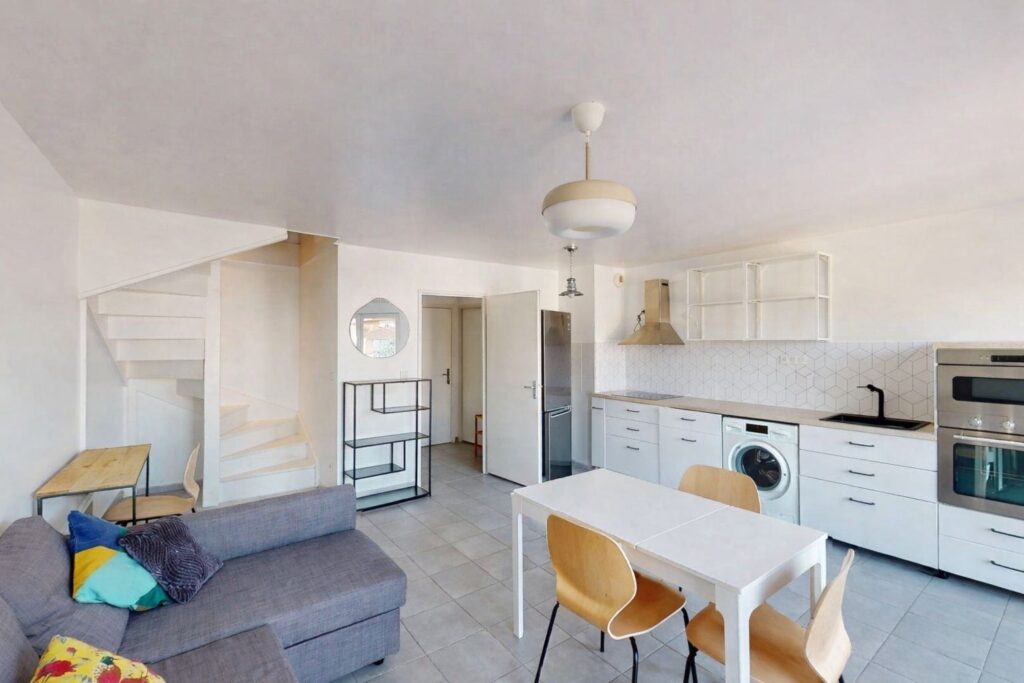 Toulouse Argoulets T3 duplex 63m2 avec parking sous-sol