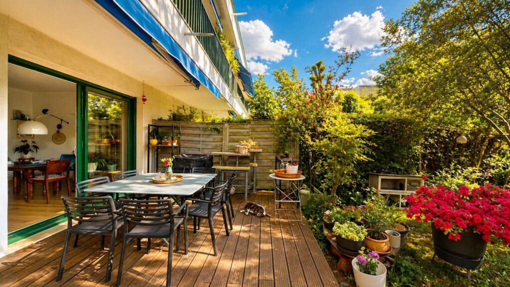 TOULOISE ROSERAIE APPARTEMENT DUPLEX T5 AVEC JARDIN CAVE & 2 PARKINGS